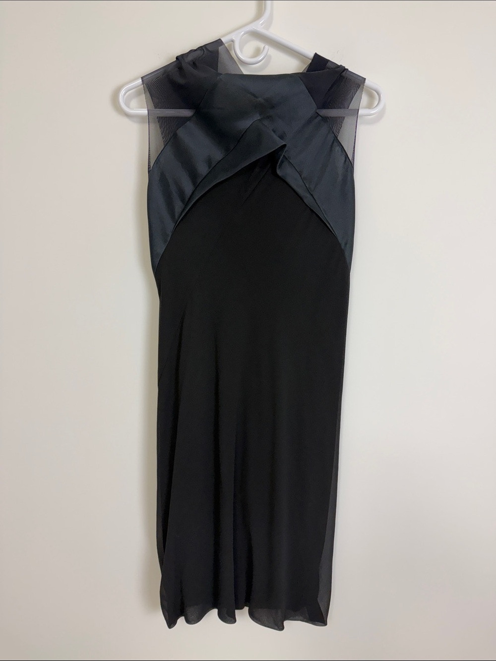 Rick Owens Elegant Black Sleeveless Dress Creatch spring/summer 08